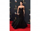 Neve Campbell in Christian Siriano