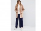 Cappotto beige modello oversize
