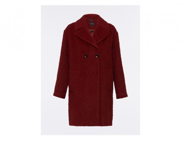 Cappotto in misto alpaca/ mohair