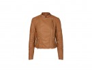 In finta pelle color cognac