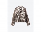 In pelle metallizzata
