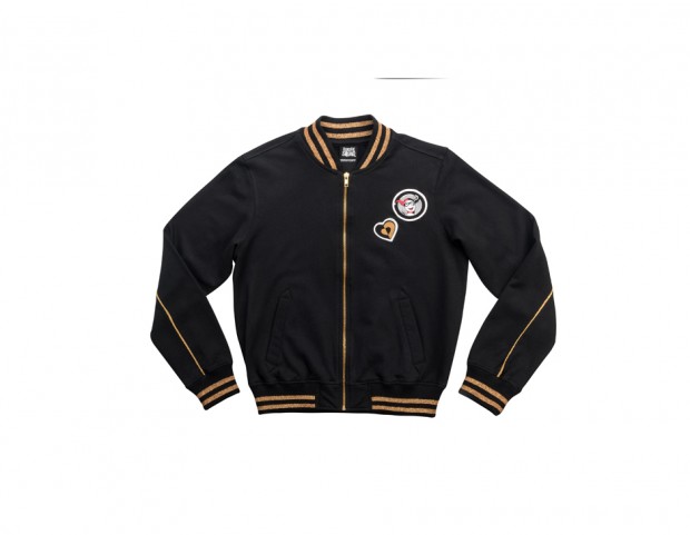 Bomber con patch a tema