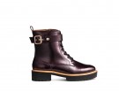 Scarponcino in ecopelle burgundy