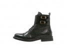Stivaletto stringato effetto cocco