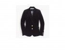 Blazer con bottoni dorati