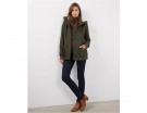 Classico verde militare con esterno in cotone
