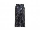 Cropped pants stampati