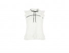 Top di pizzo con fiocco