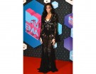 La modella Winnie Harlow in Roberto Cavalli