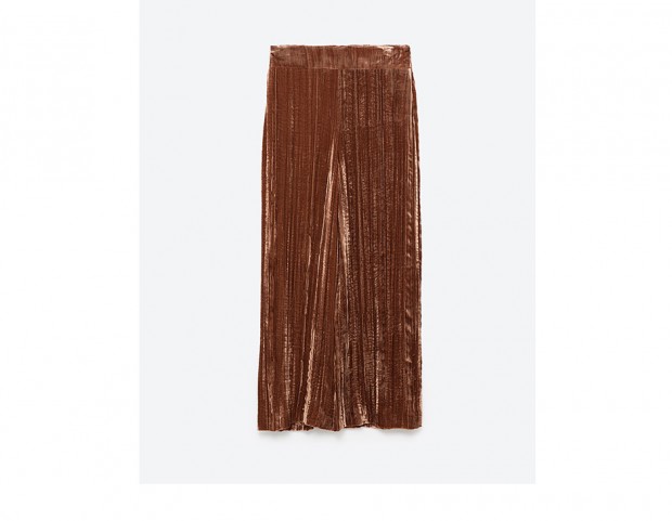 Culotte pants di velluto