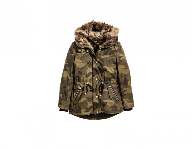 Parka mimetico