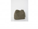 Shopper in suede con maxi tasca