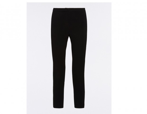Pantaloni slim in cady