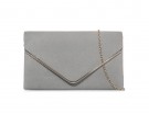 Bag in velluto con tracolla a catena