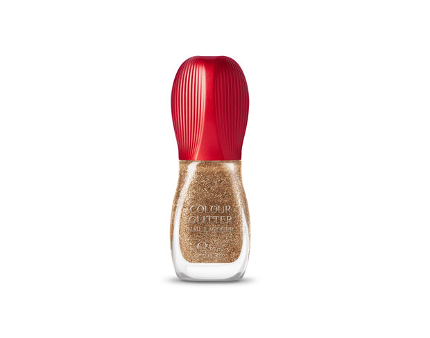 Colour Glitter Nail Lacquer – 02 Rich Gold