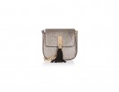 Tracollina metallizzata con nappa