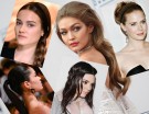 Sfoglia la gallery e prendi ispirazione dalle star e dalle sfilate per acconciare i tuoi capelli durante le feste! (Photo credits Getty Images, collage by Francesca Merlo)