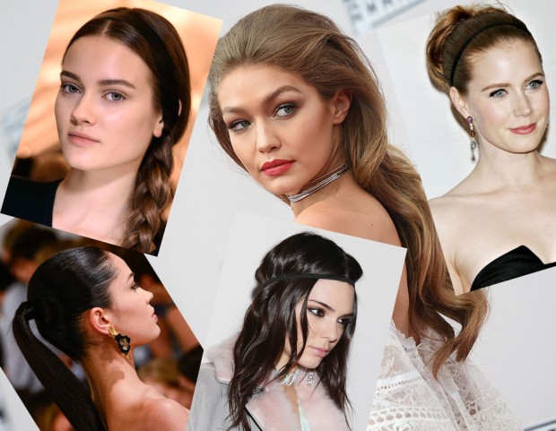 Sfoglia la gallery e prendi ispirazione dalle star e dalle sfilate per acconciare i tuoi capelli durante le feste! (Photo credits Getty Images, collage by Francesca Merlo)