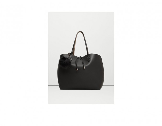 Shopper con pom pon