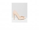 Pumps cipria con applique gioiello