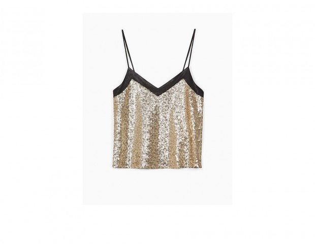 Top di paillettes