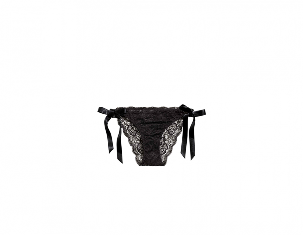 Slip di pizzo con laccetti