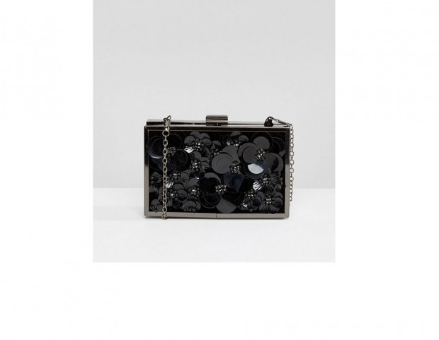 Clutch con strass