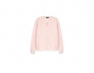 Bomber in jersey rosa