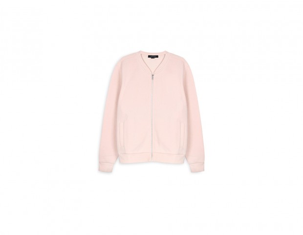 Bomber in jersey rosa Bomber in jersey rosa