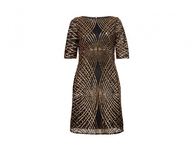 Minidress con strass