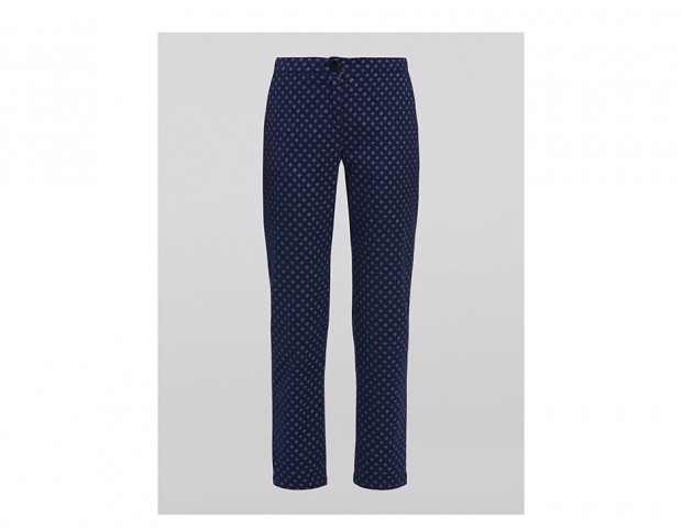 Pantaloni in tessuto jacquard