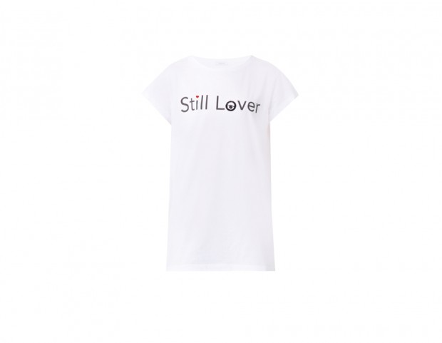 T-shirt con scritta