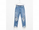 Mom fit strappati