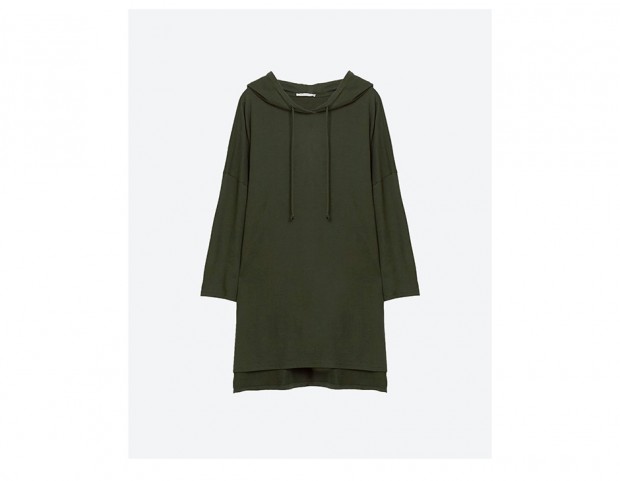 Felpa oversize con cappuccio