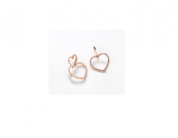 Orecchini a cuore della linea My Love