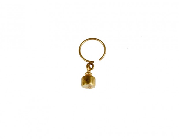 Orecchino 1 grammo d’amore in bronzo bagnato oro rosa