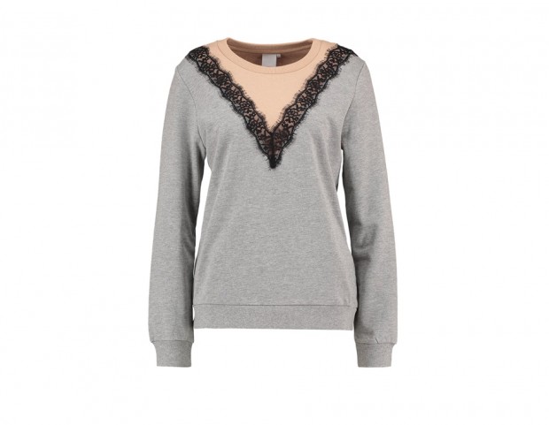 Bicolor con inserti in pizzo