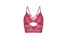 Bra in pizzo e tulle cut-out