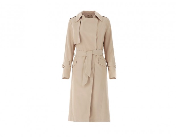 Maxi trench in microfibra