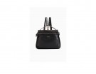 Tracolla in pelle con borchie metallizzate