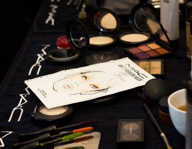 La face chart del globetrotter make up di Blugirl. Photo credit: Francesca Merlo