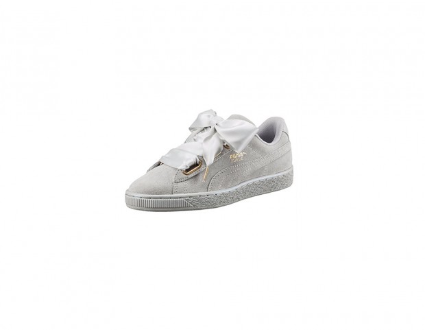 In suede con lacci in satin