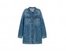 Lunga in denim lavato