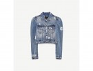 Cropped con maniche a palloncino