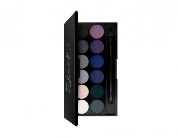 Per gli smokey eyes nei toni freddi, grigi e blu scegli la palette Bad Girl di Sleek MakeUp.