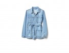 Giacca in denim con cintura