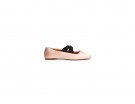 Ballerine di raso con nastri