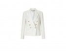 Blazer con bottoni dorati