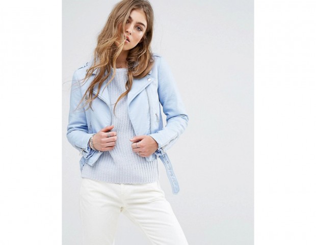 Biker jacket pastello