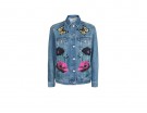 Giacca di jeans con applique